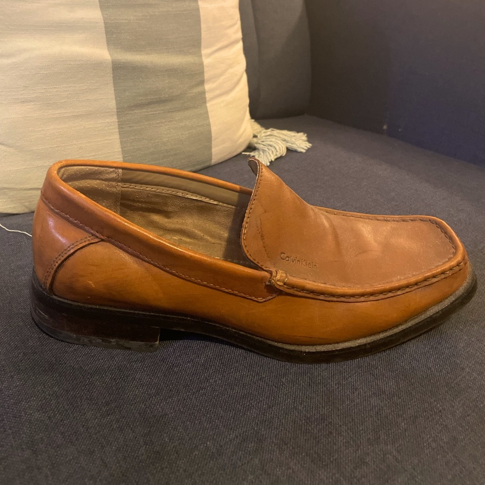 Calvin Klein Tan Dress Shoes